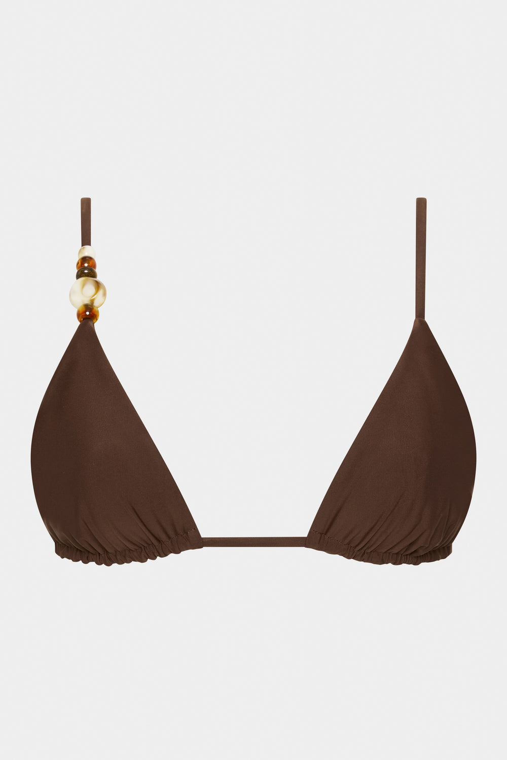 Jeanne Beaded String Triangle Top