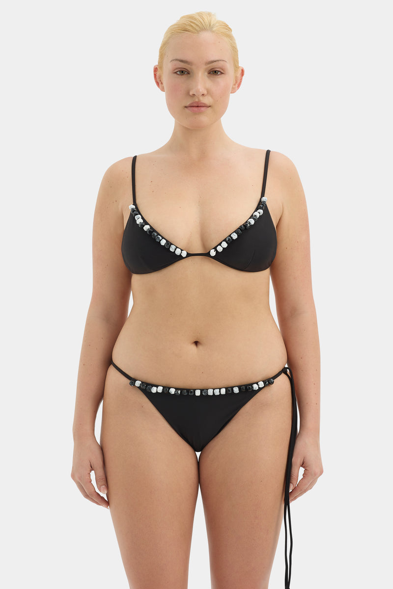 Baci Beaded String Top