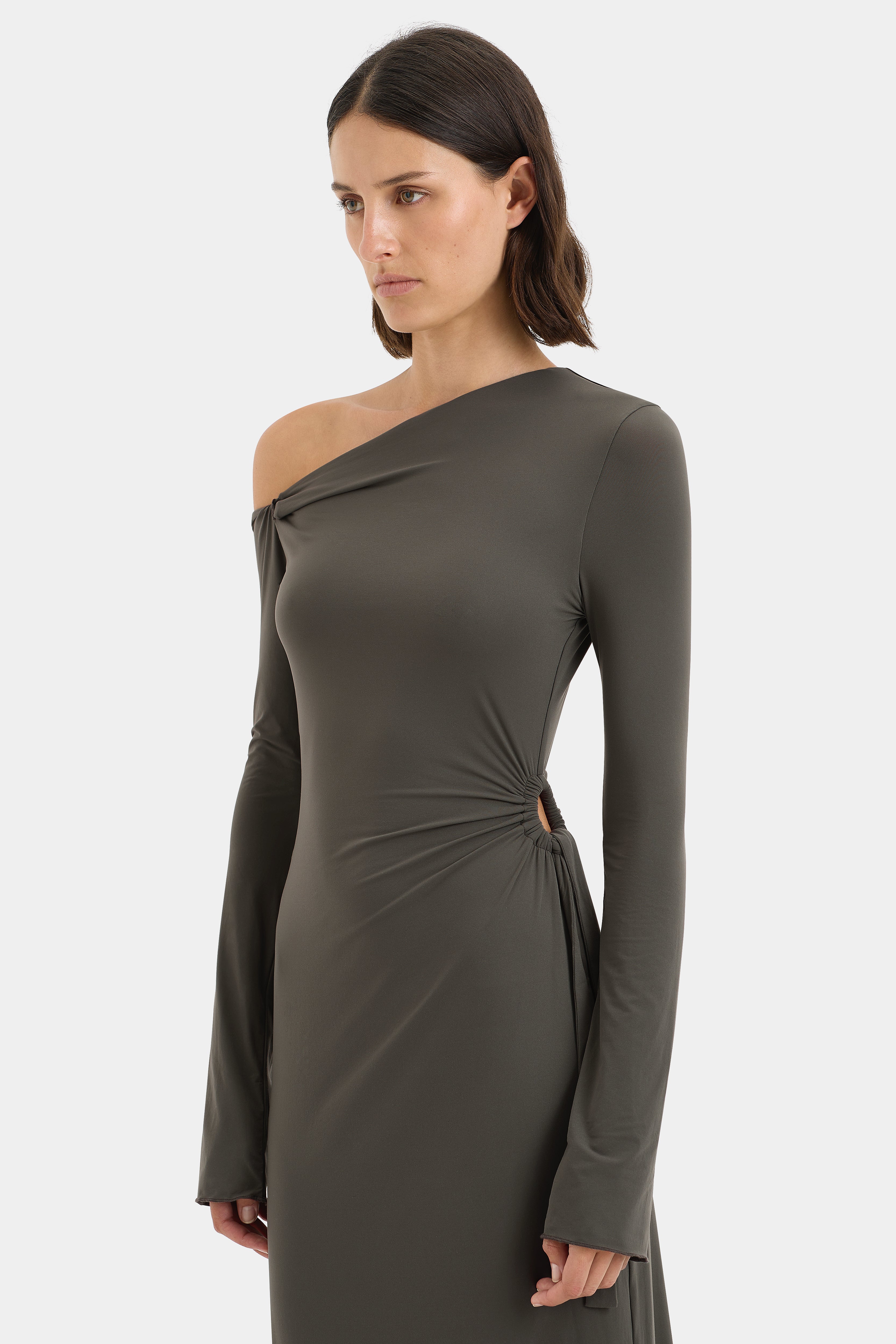 Hana Tie Maxi Dress