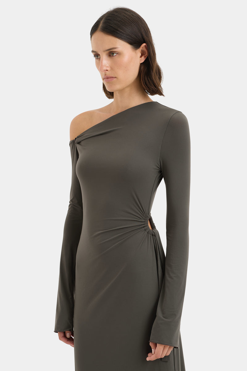 Hana Tie Maxi Dress
