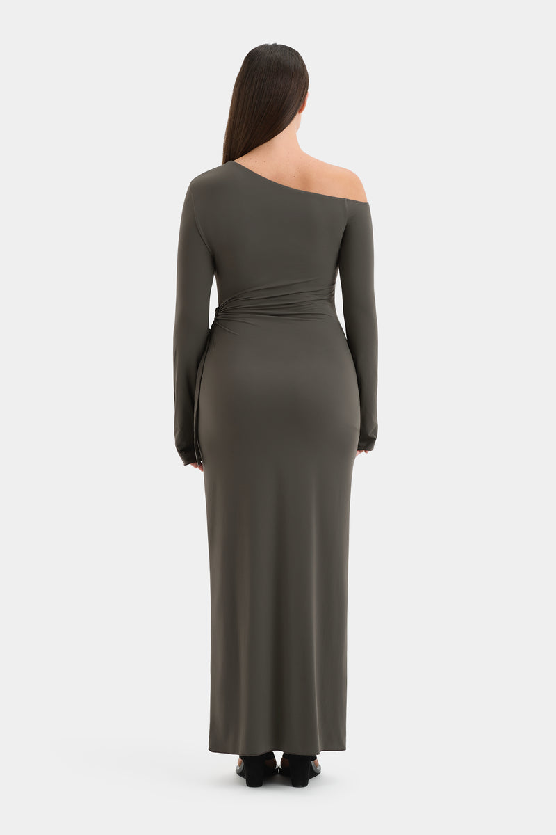 Hana Tie Maxi Dress