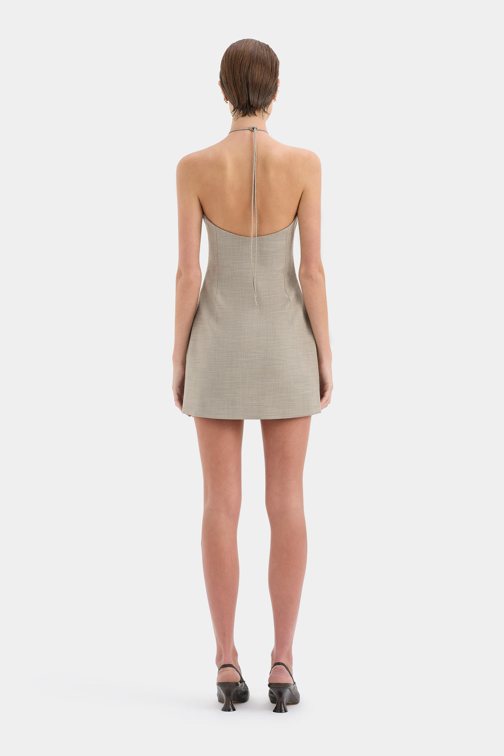 Solene Halter Mini Dress