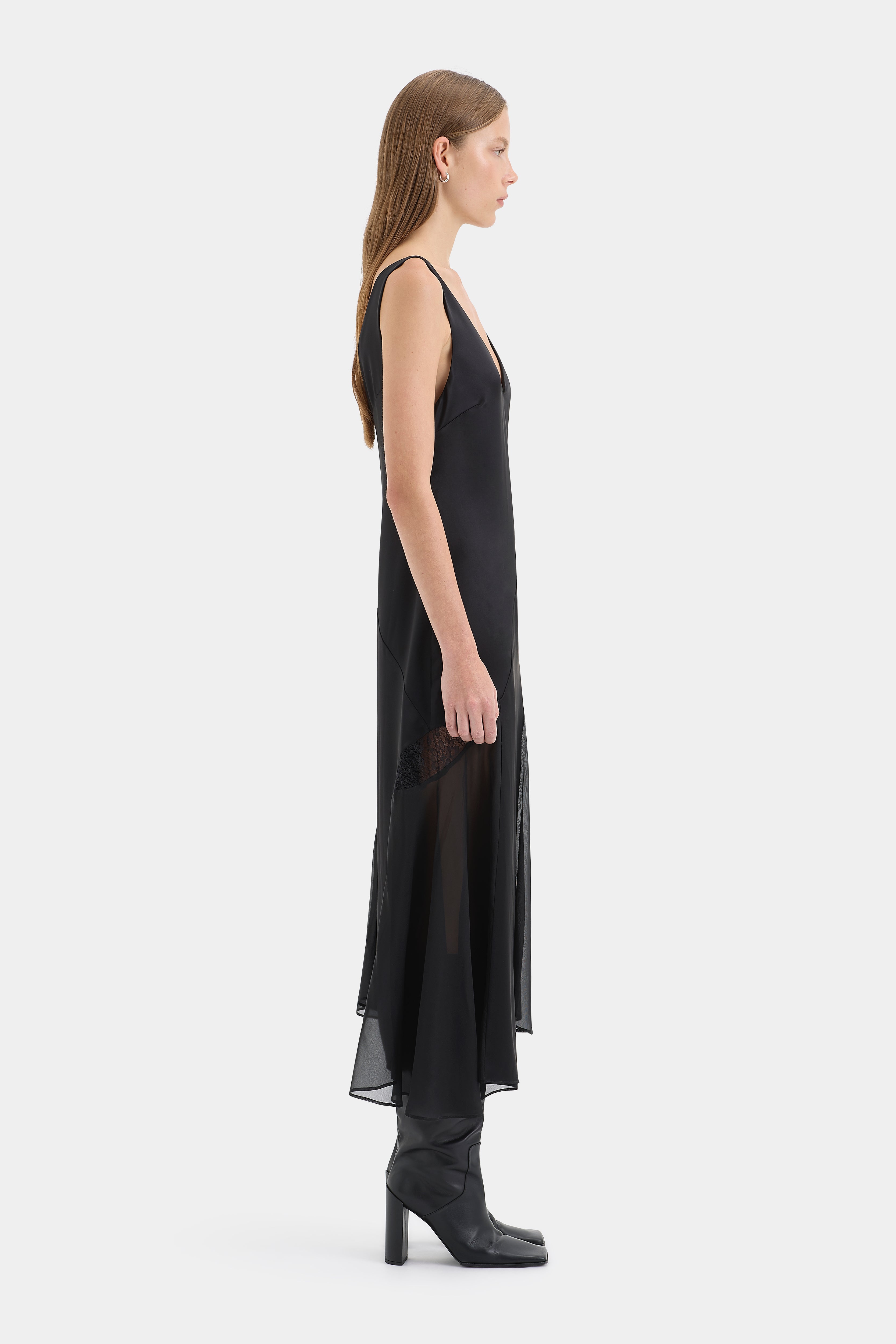 Ingrid Lace Midi Dress