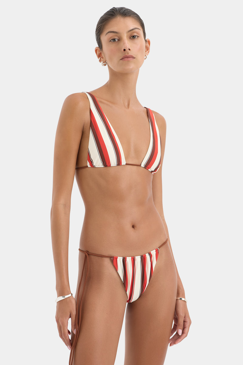 Alva Halter Triangle Top