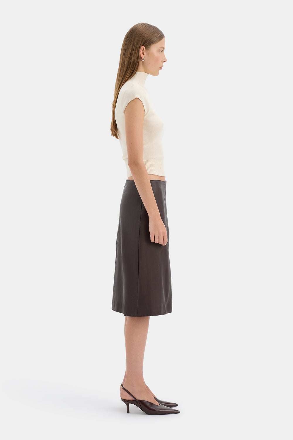 Tomi Wrap Midi Skirt