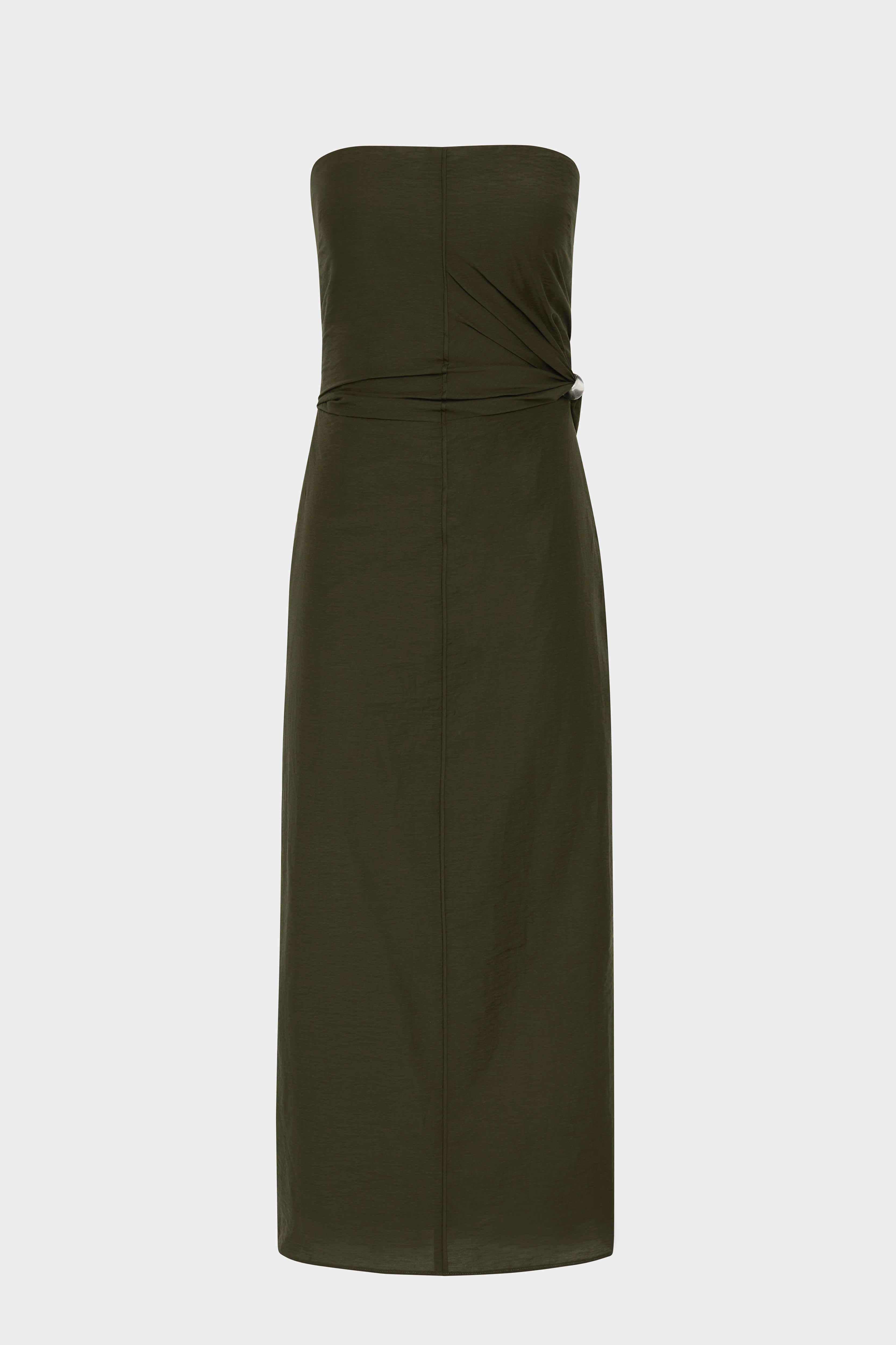 Sorel Strapless Midi Dress
