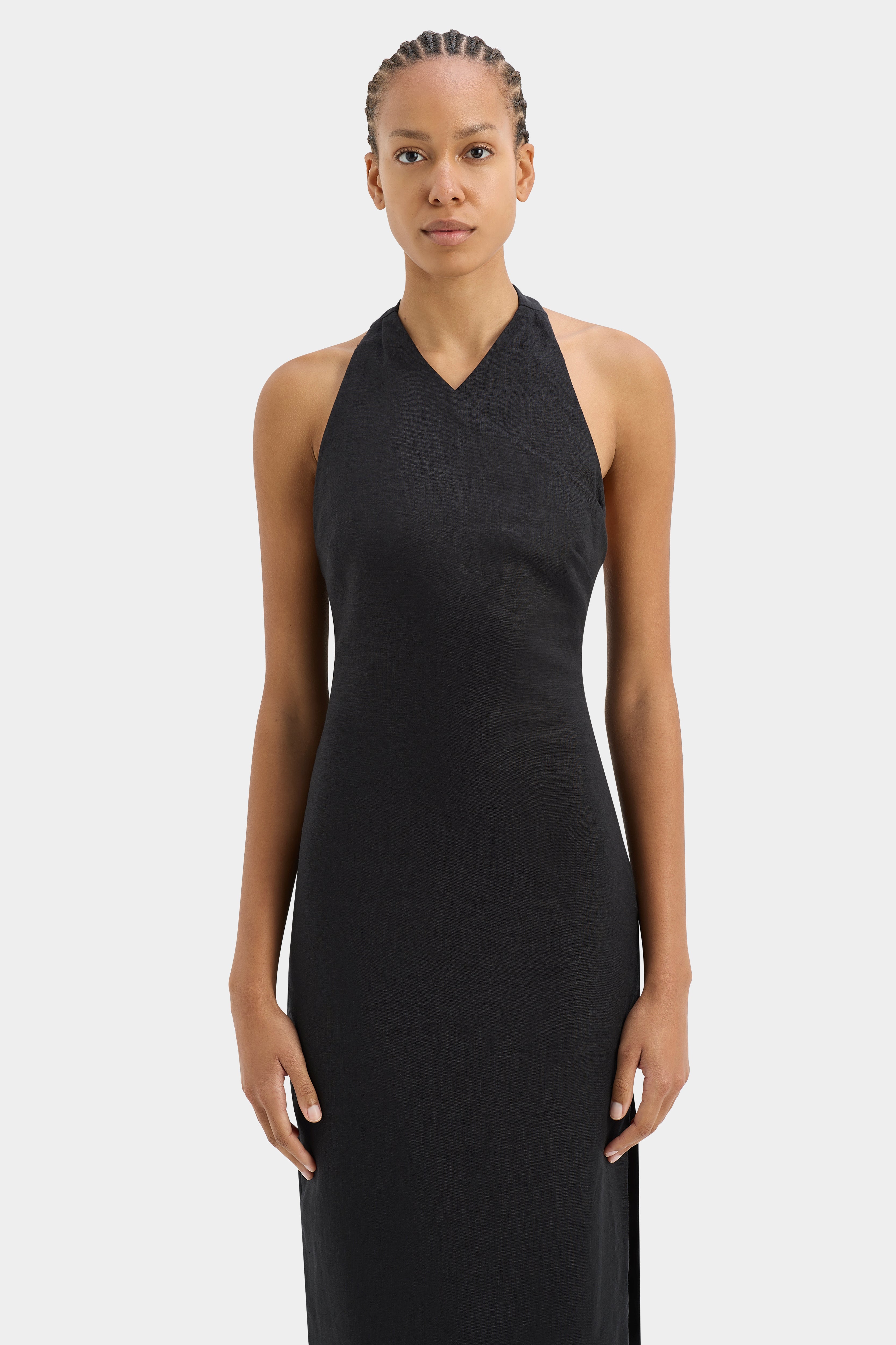 Iris Halter Midi Dress