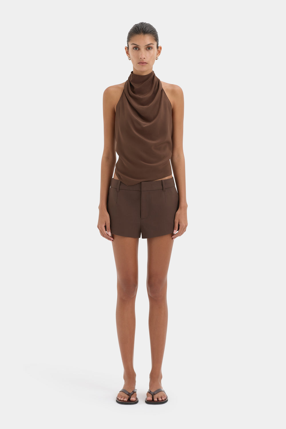 Rioja Halter Scarf Top