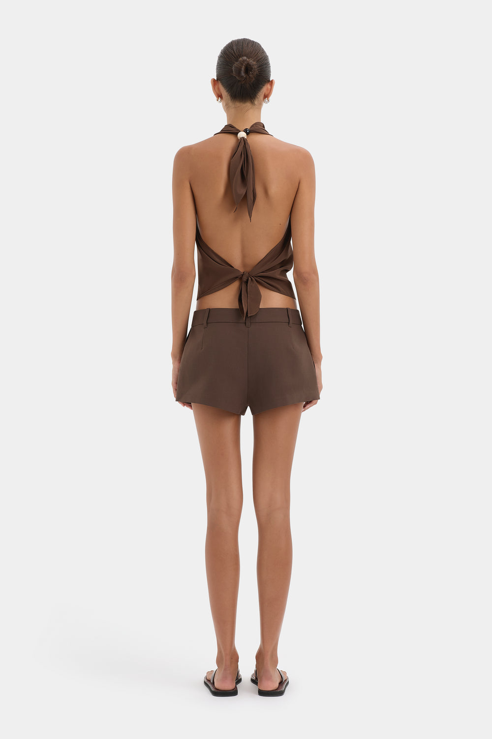 Rioja Halter Scarf Top