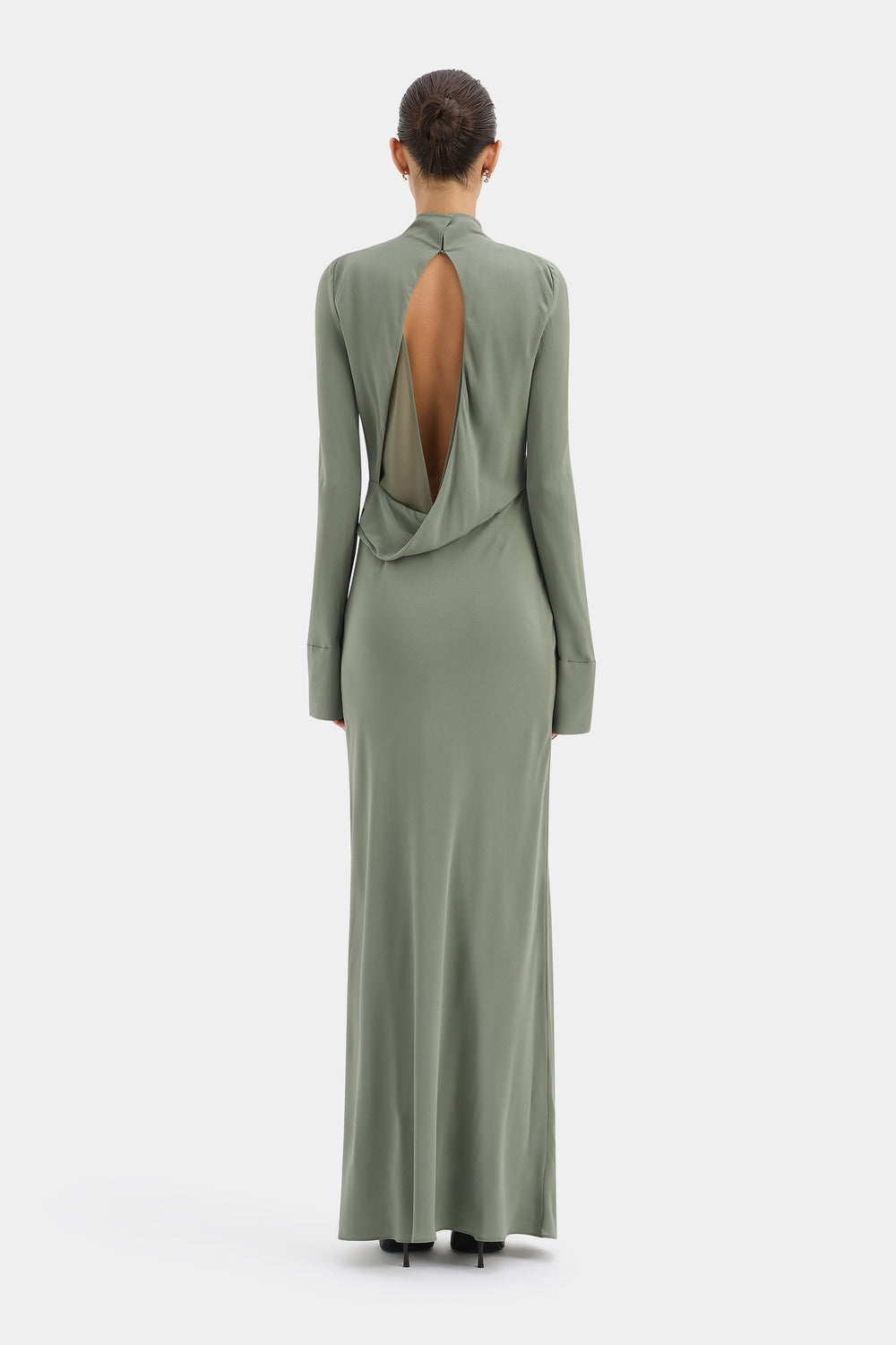 Rousseau Open Back Gown