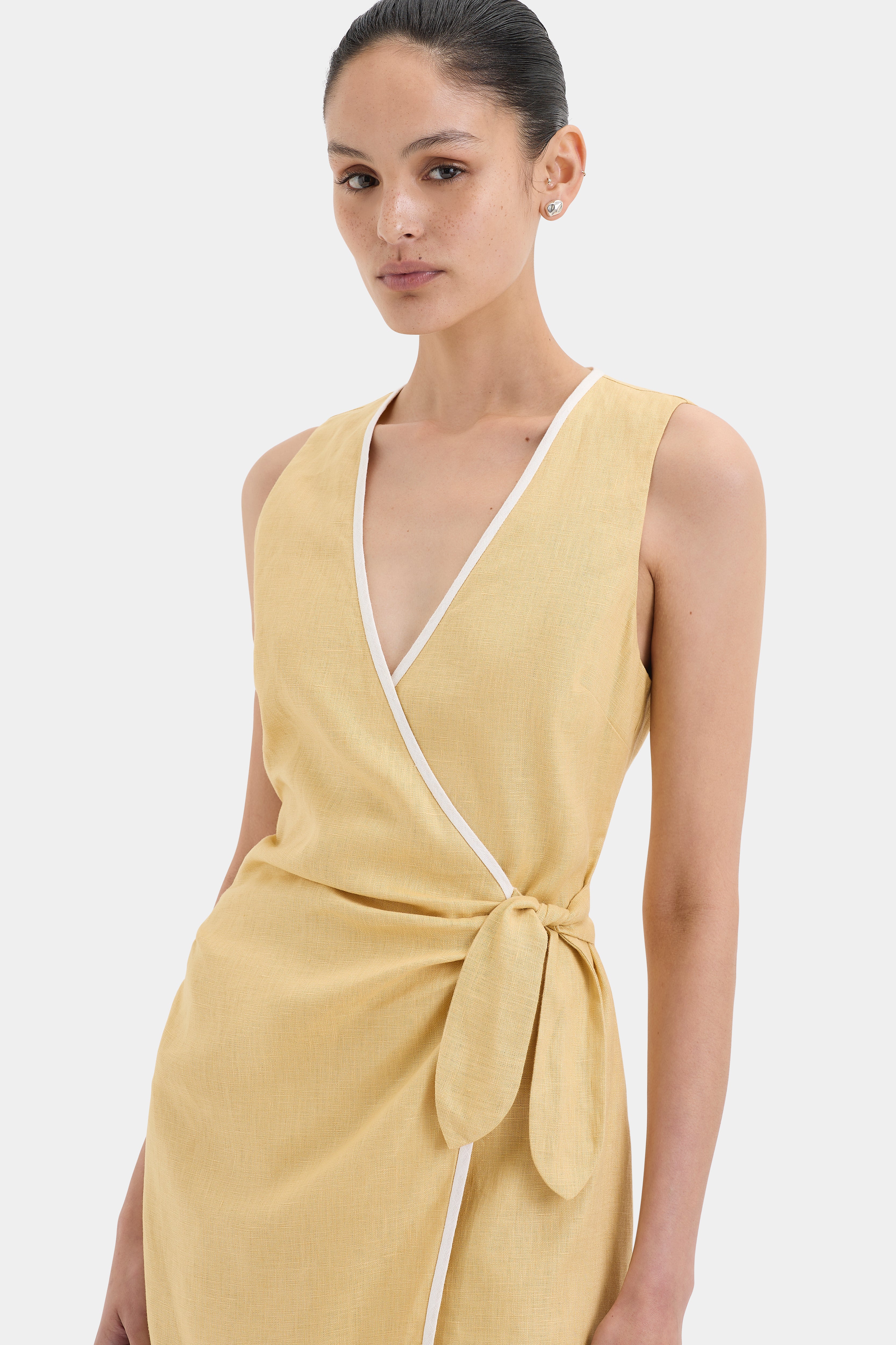 Carlotta Wrap Mini Dress