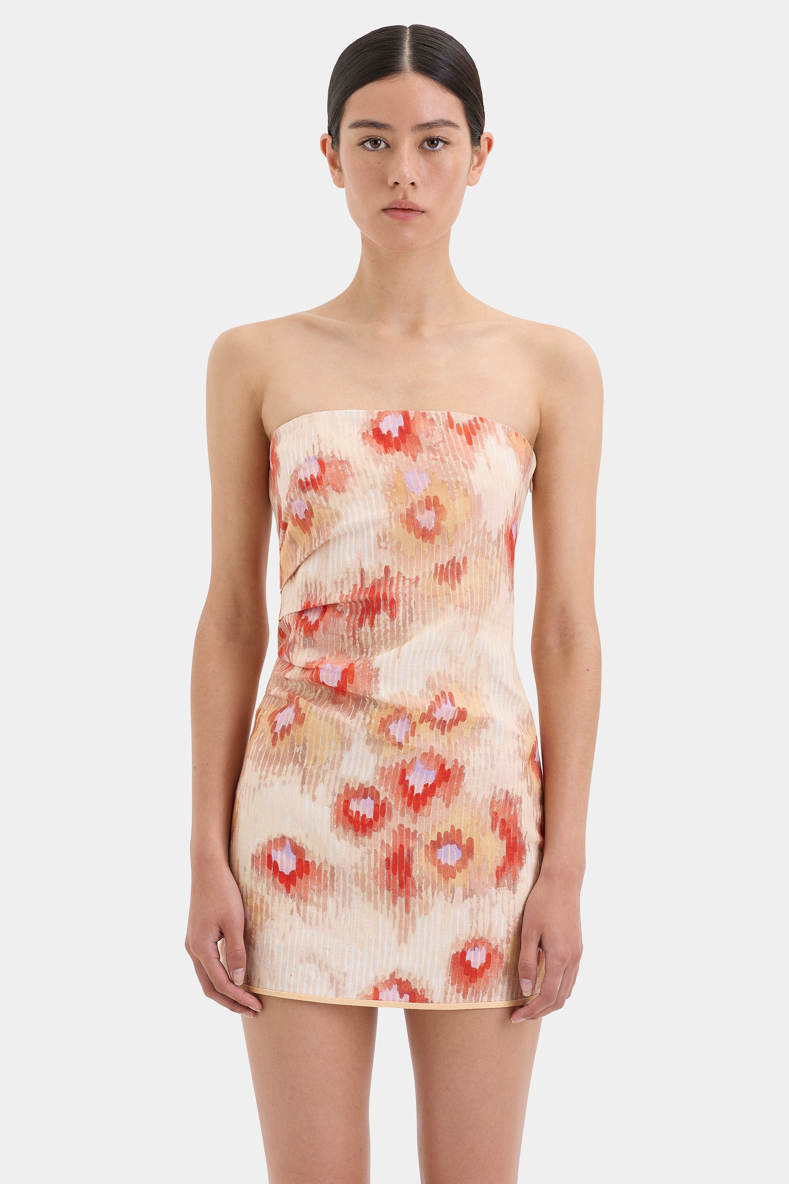 Fiorella Strapless Mini Dress