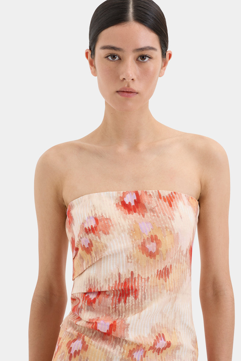 Fiorella Strapless Mini Dress