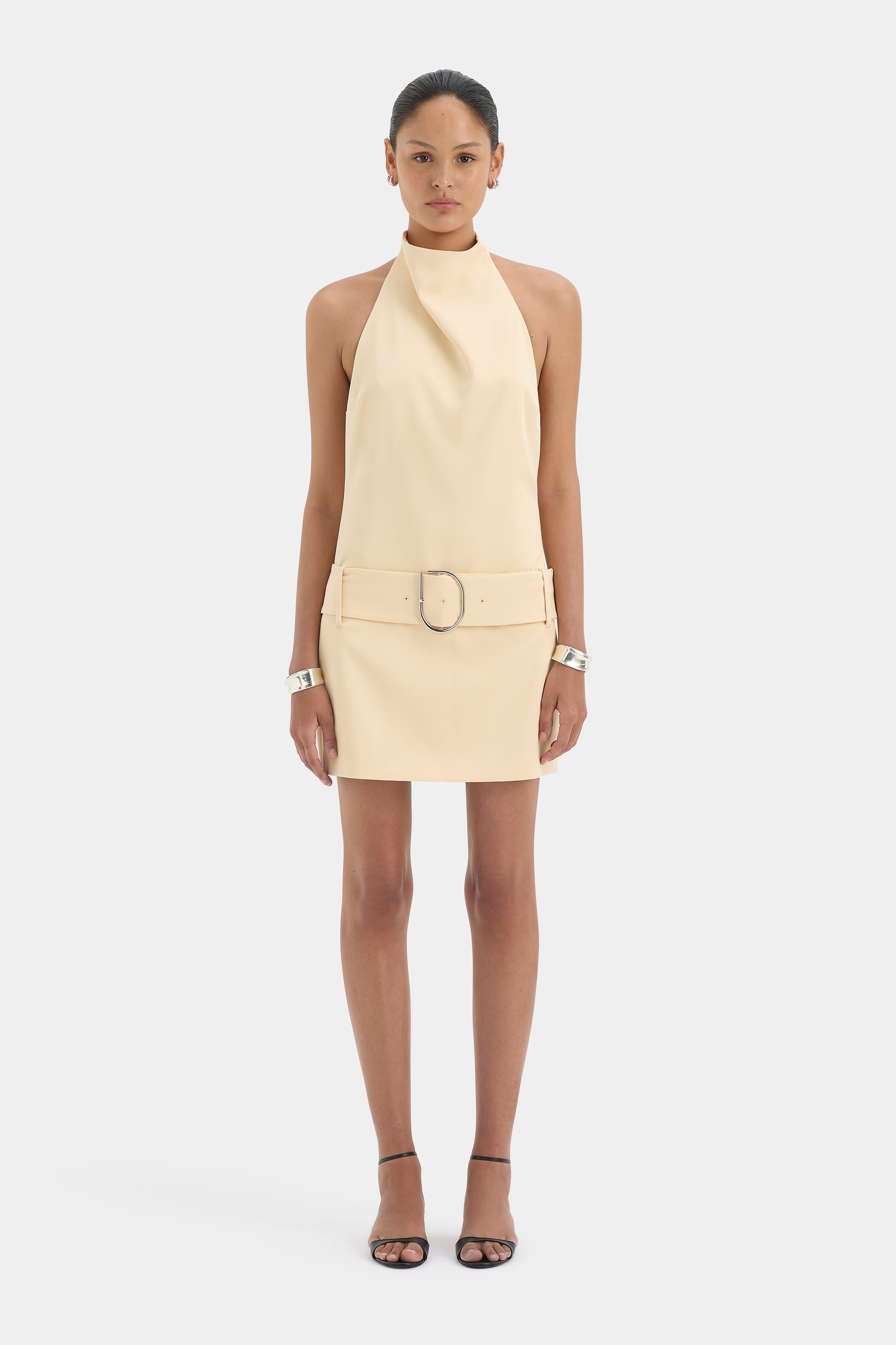 Sabina Belted Mini Dress