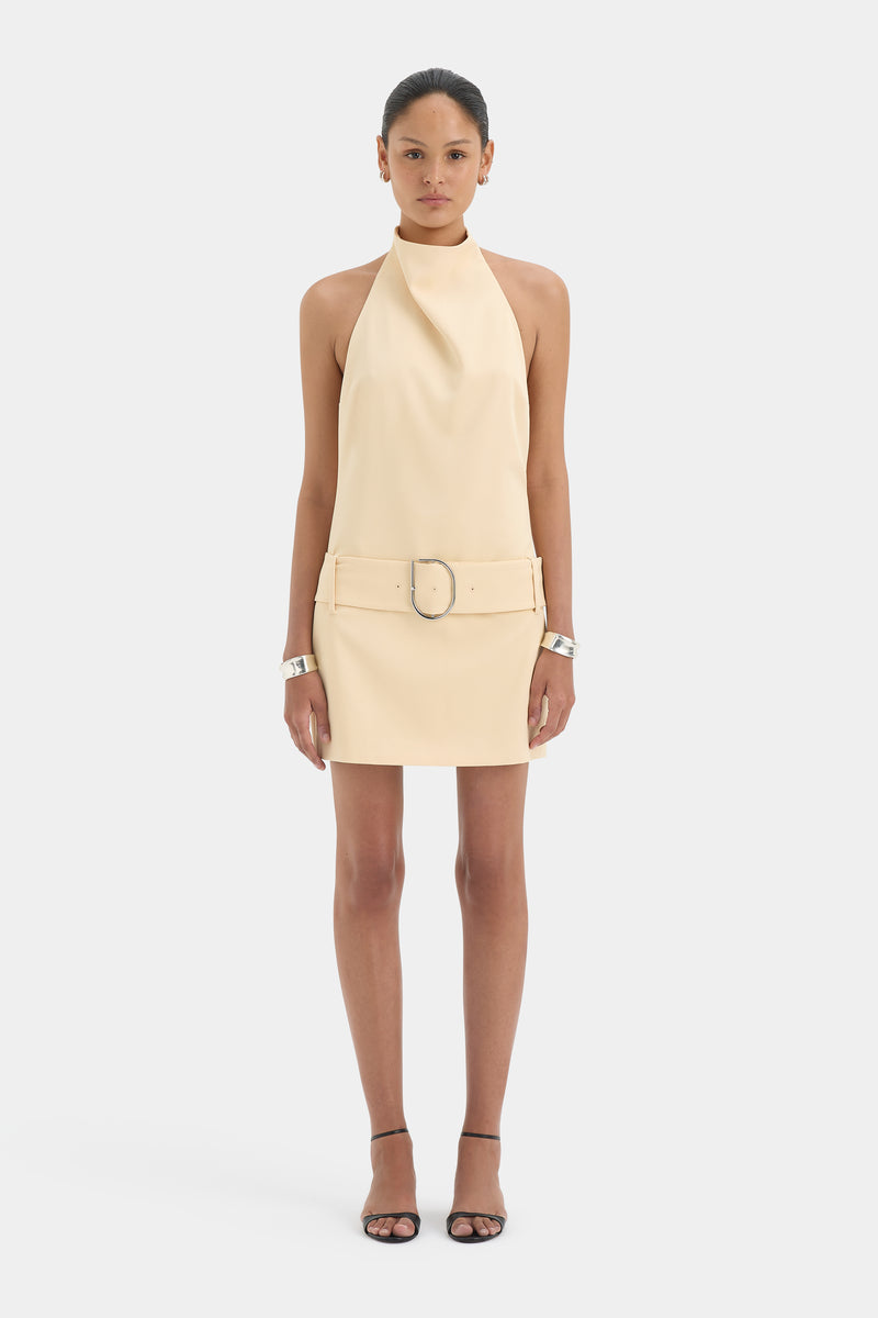 Sabina Belted Mini Dress