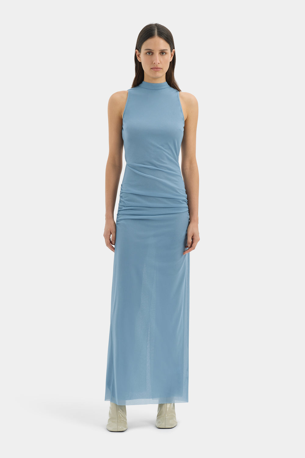 Ruby Open Back Gown