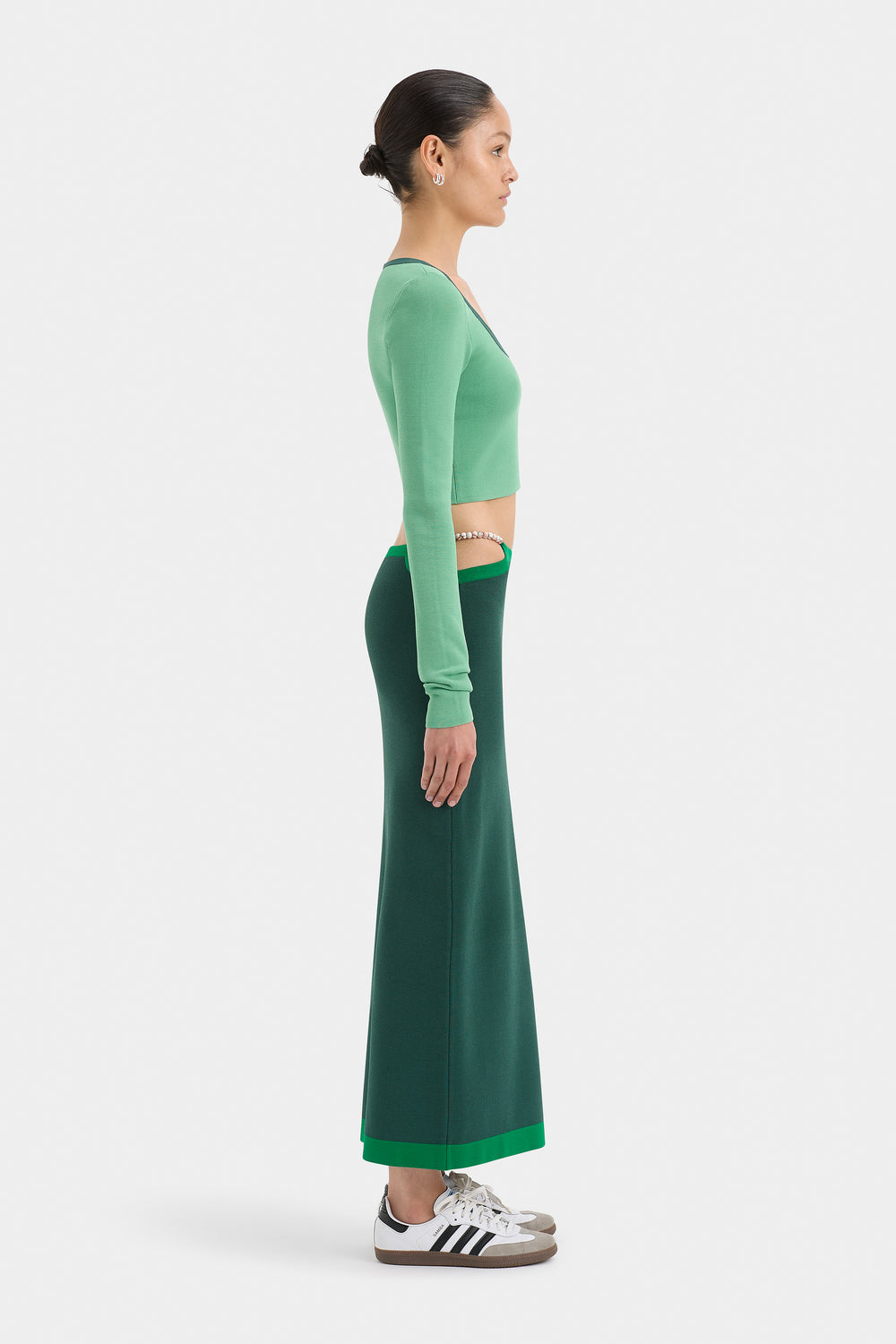 Salvador Beaded Midi Skirt