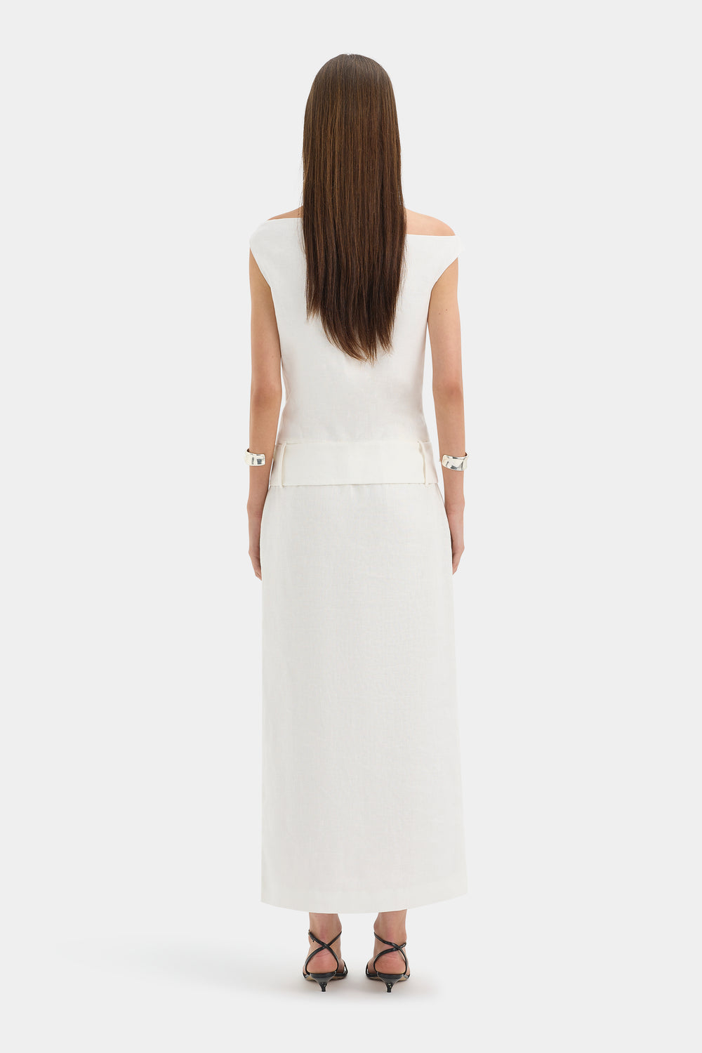 Raquel Off Shoulder Midi Dress