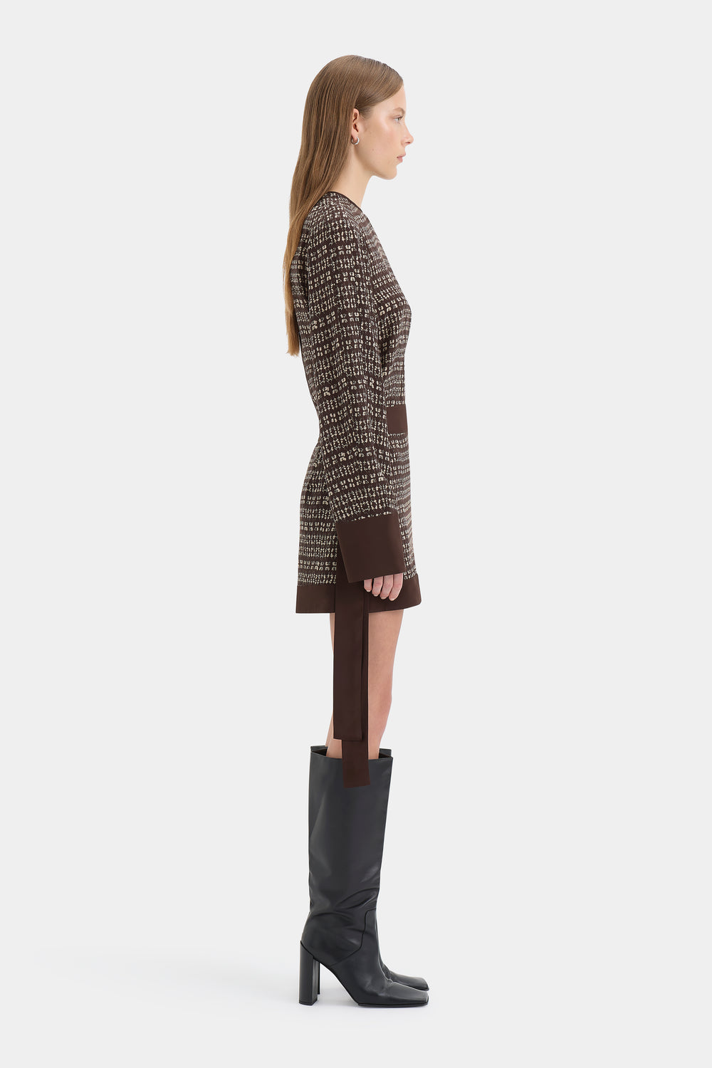 Astrid Long Sleeve Mini Dress