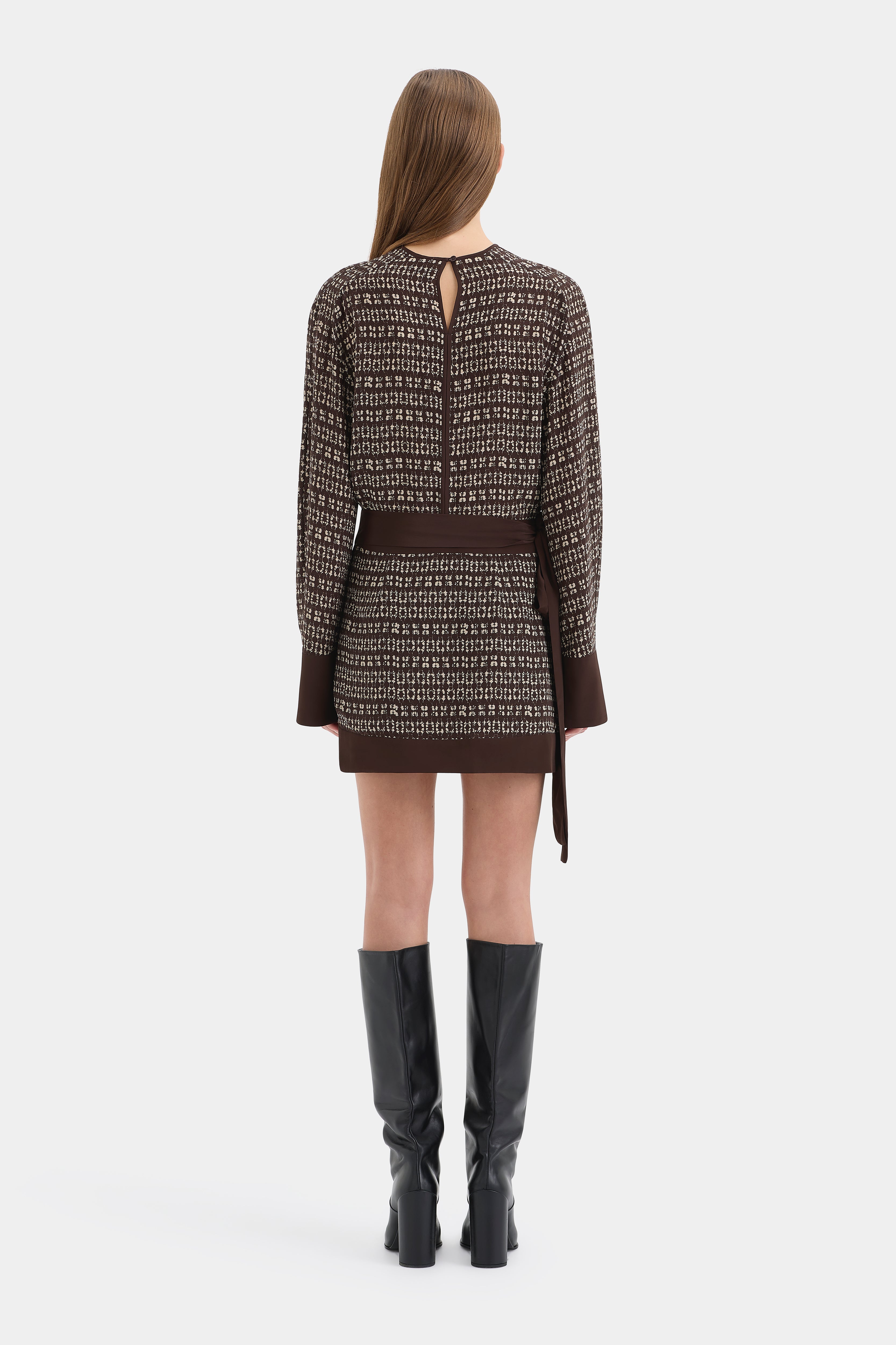 Astrid Long Sleeve Mini Dress