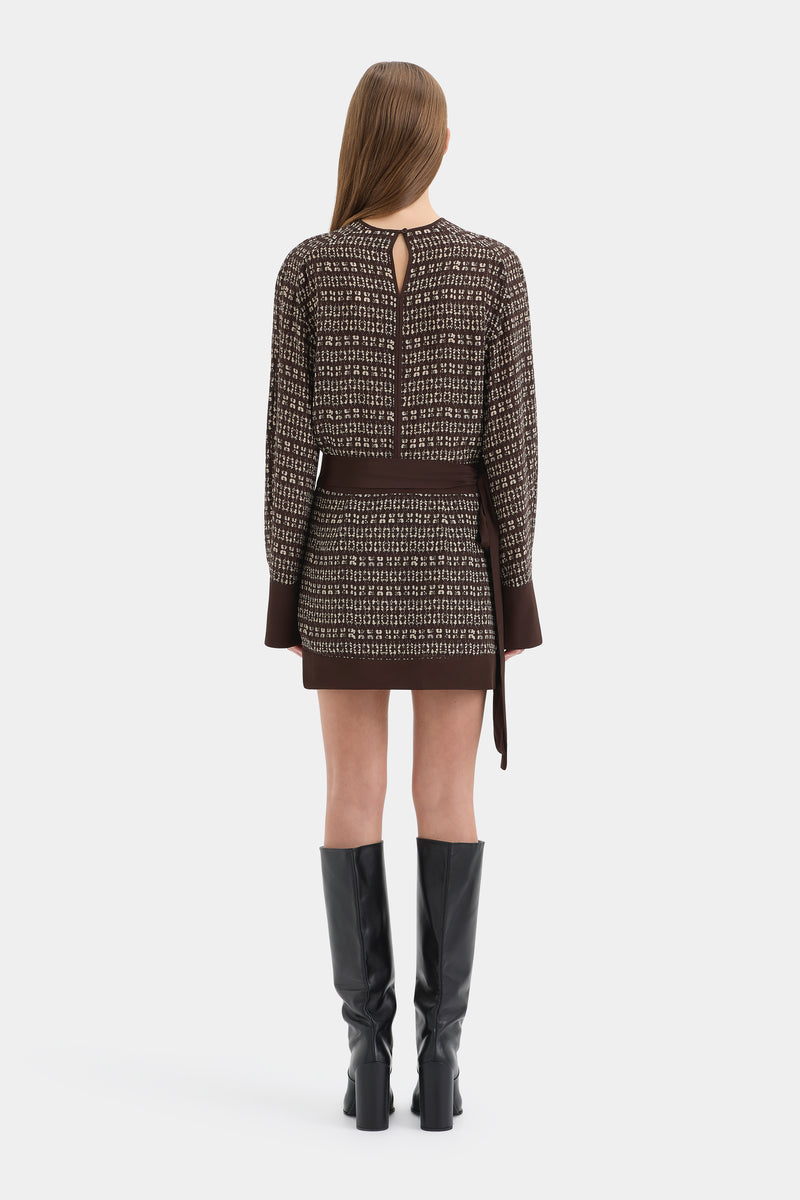 Astrid Long Sleeve Mini Dress