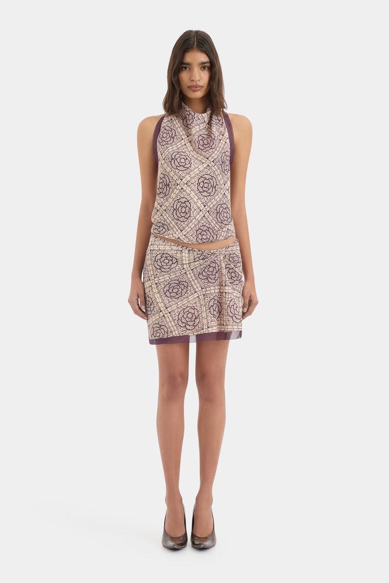 Mireli Halter Tie Top