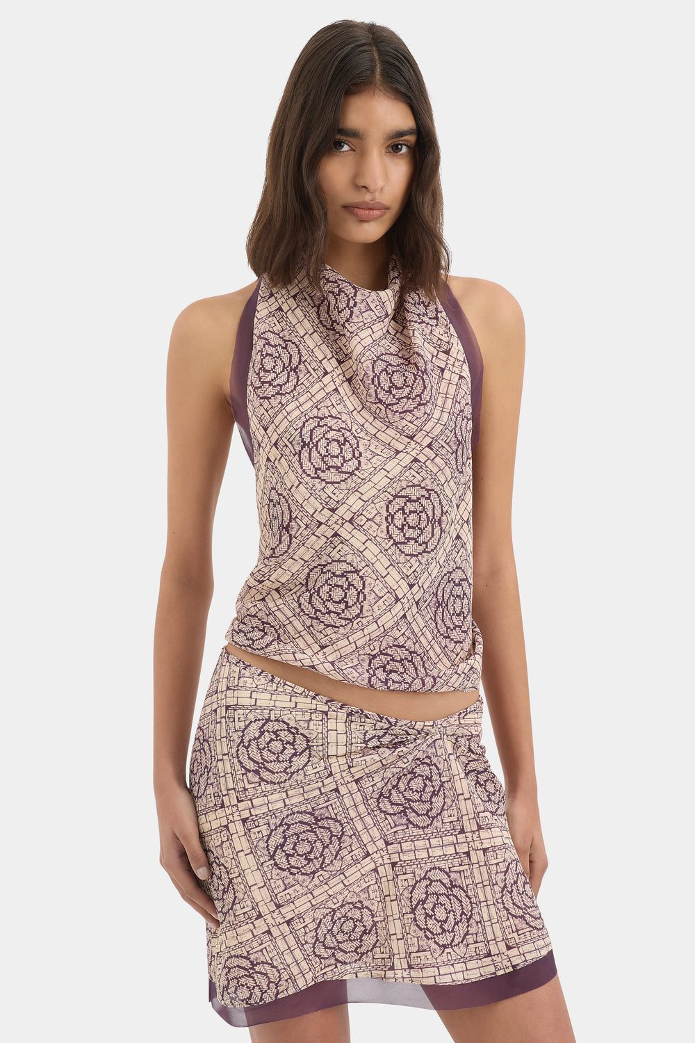 Mireli Halter Tie Top