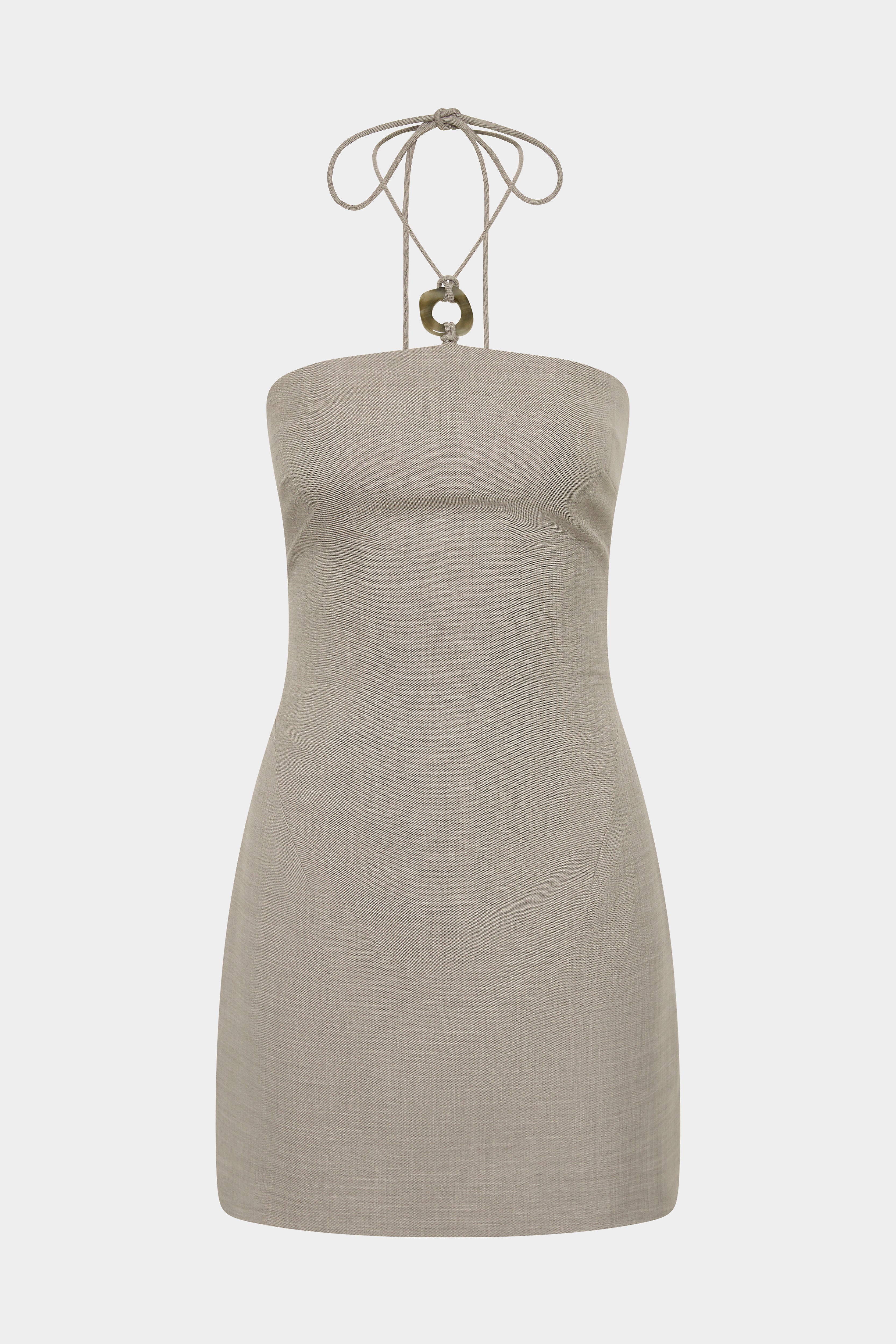 Solene Halter Mini Dress