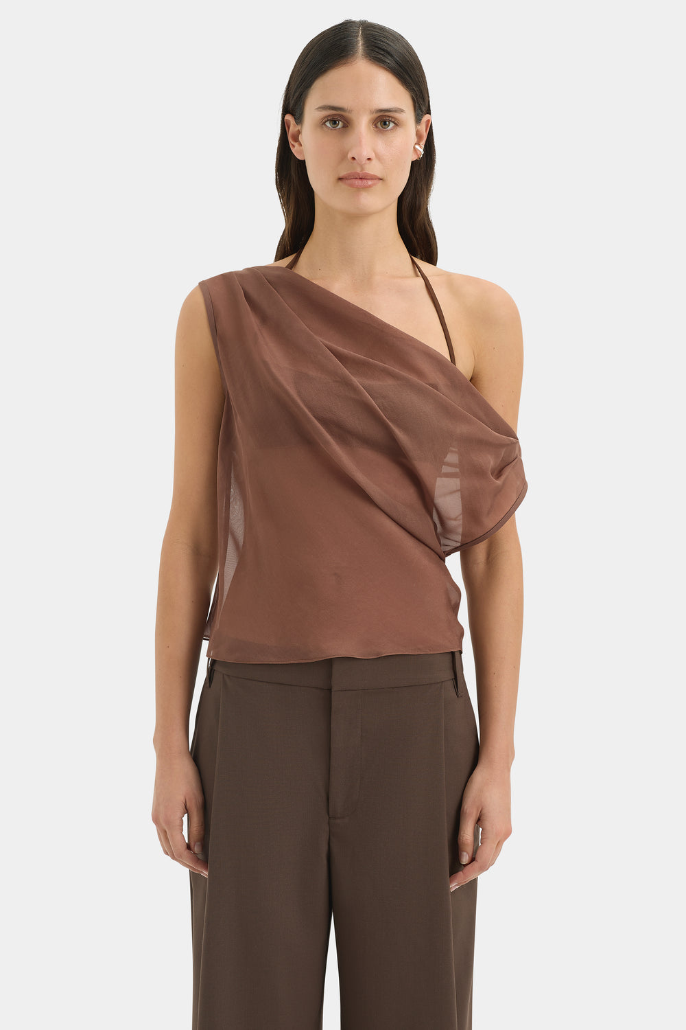 Strobe Cowl Top