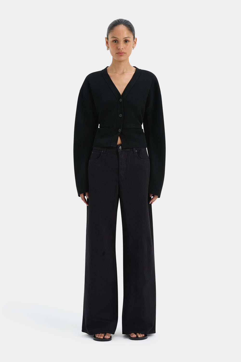 Ayana Gathered Cardigan