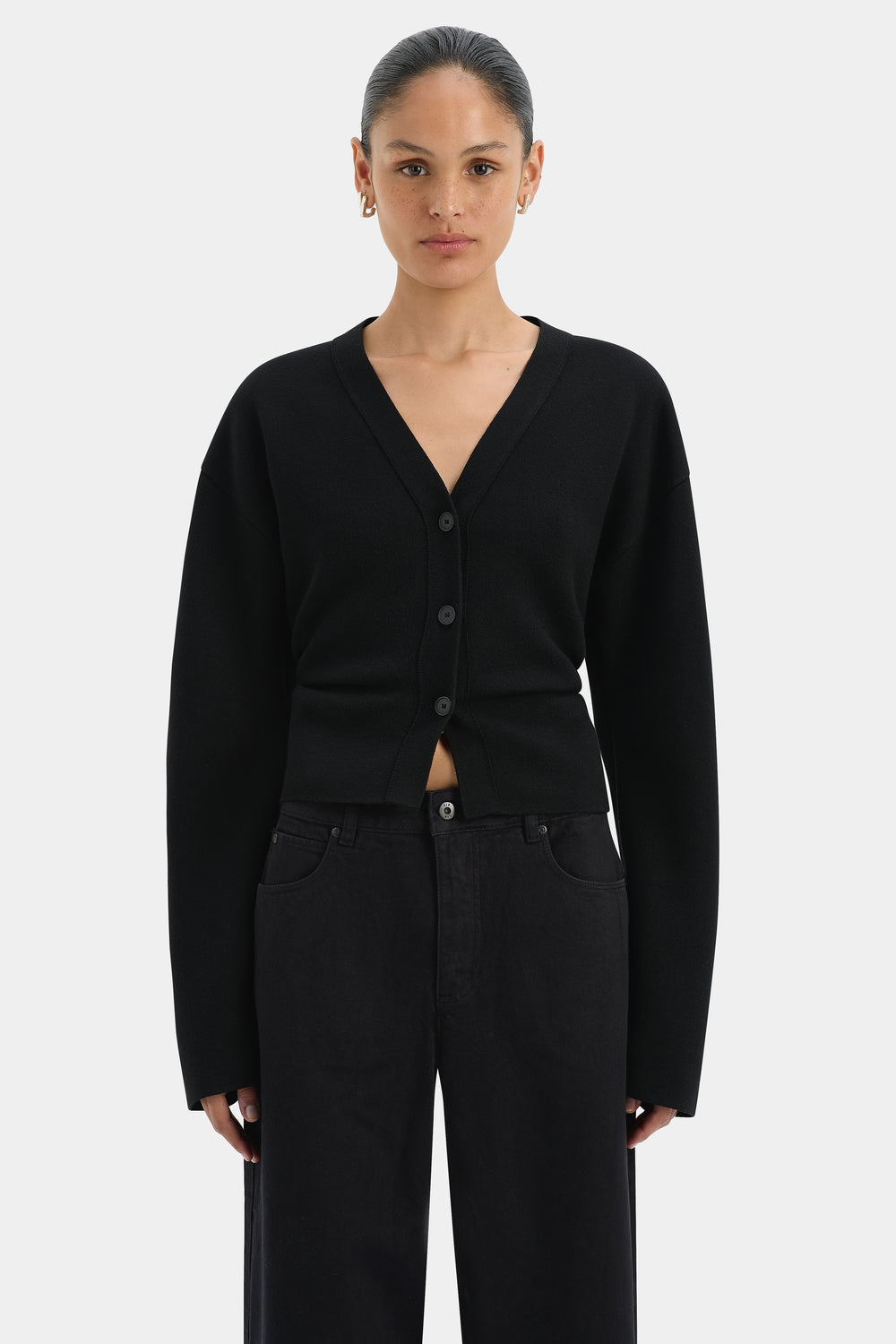 Ayana Gathered Cardigan