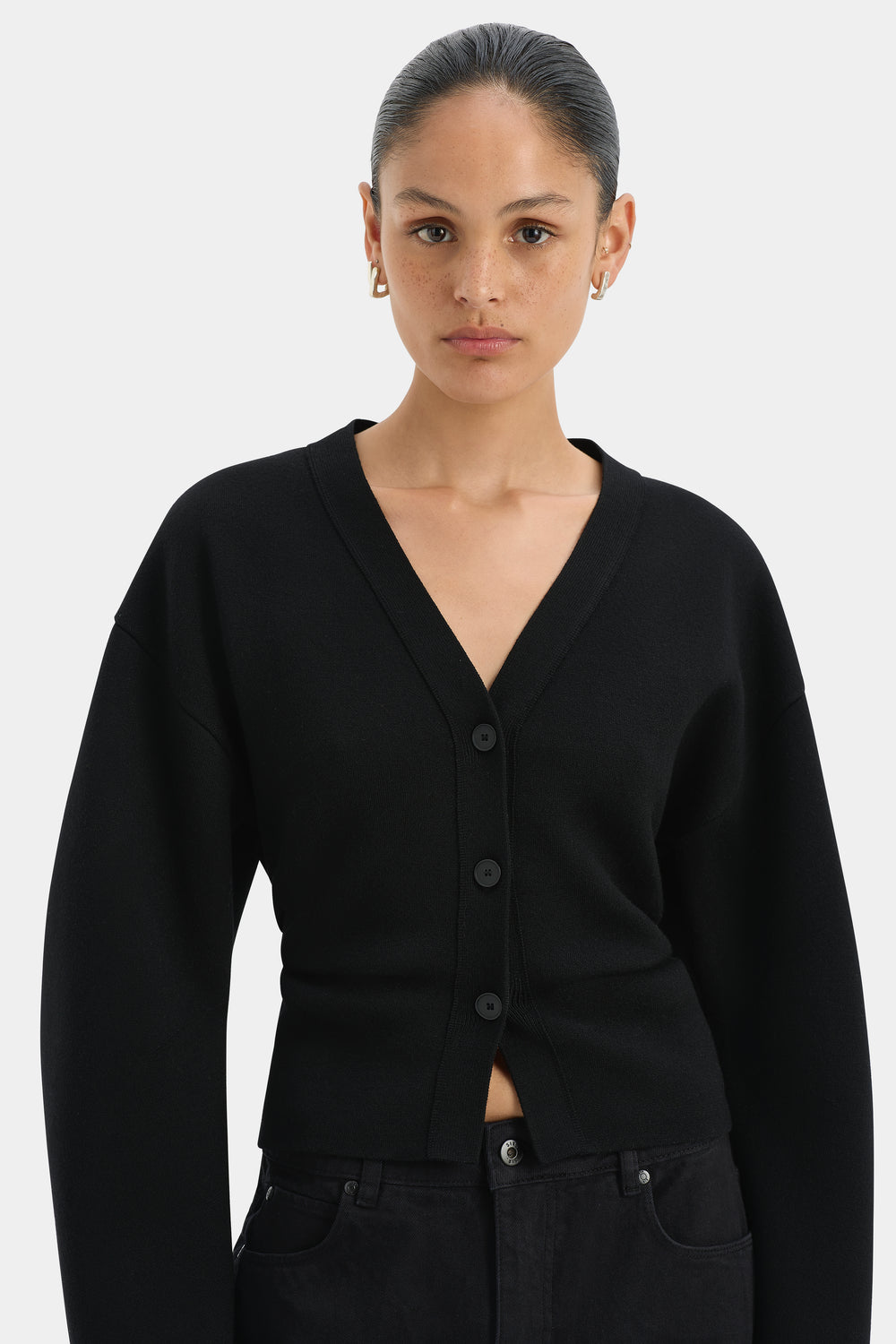 Ayana Gathered Cardigan