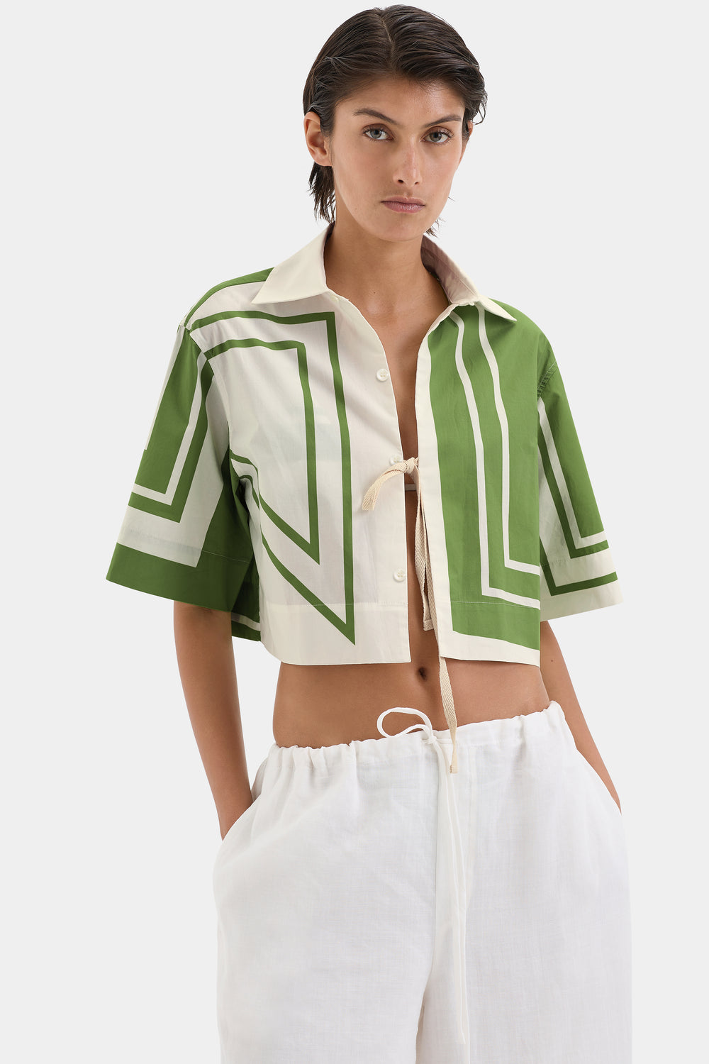 Carlo Cropped Shirt