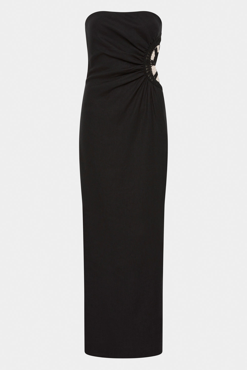 Dorian Strapless Midi Dress
