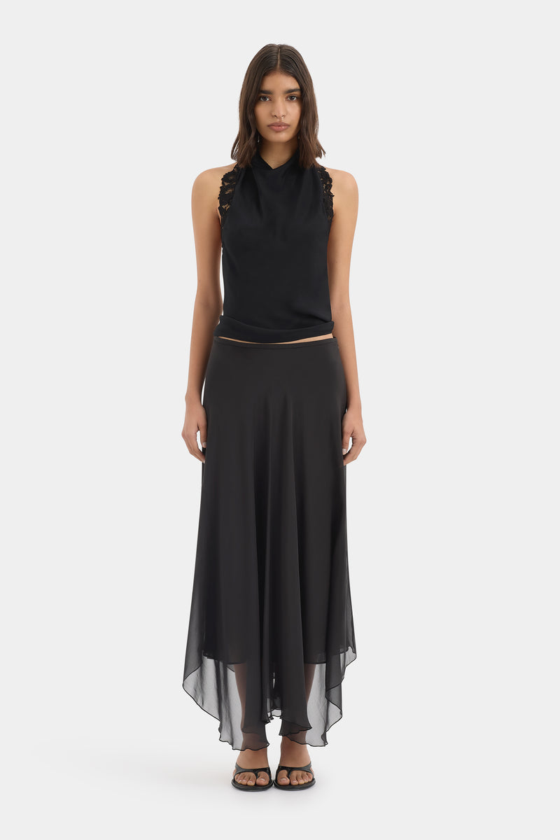 Noria Halter Tie Top