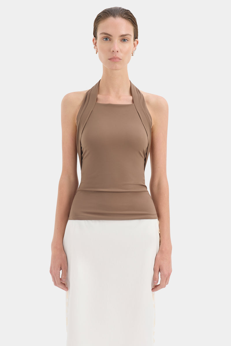 Zelie Halter Top