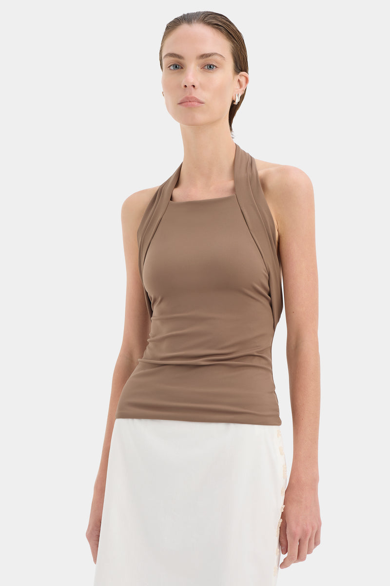 Zelie Halter Top