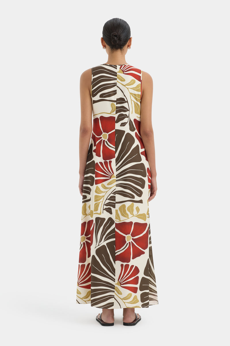 Julietta Scoop Neck Maxi Dress
