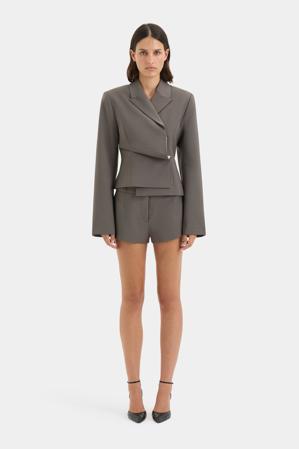 Maya Pleated Blazer
