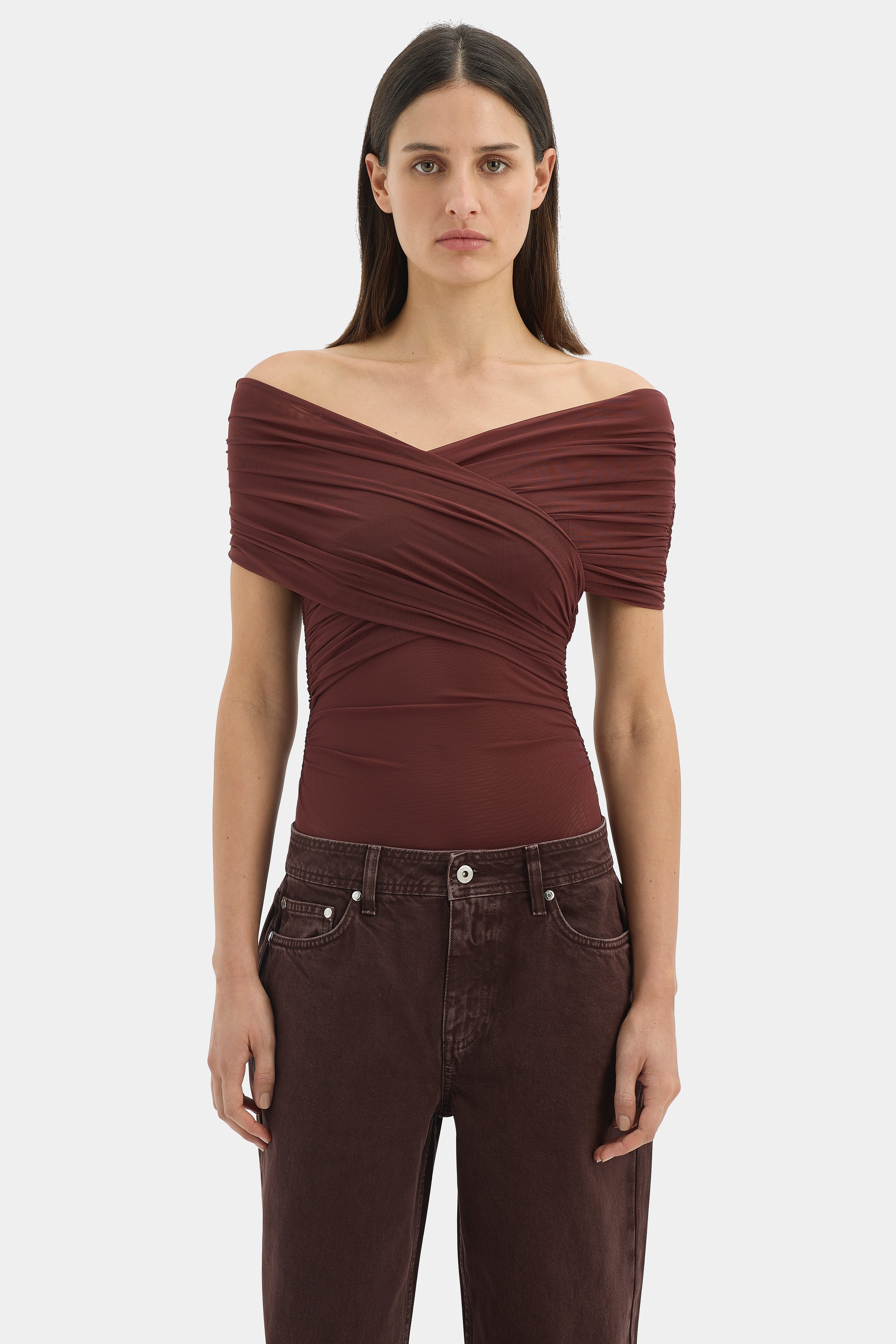 Jacques Gathered Bodysuit