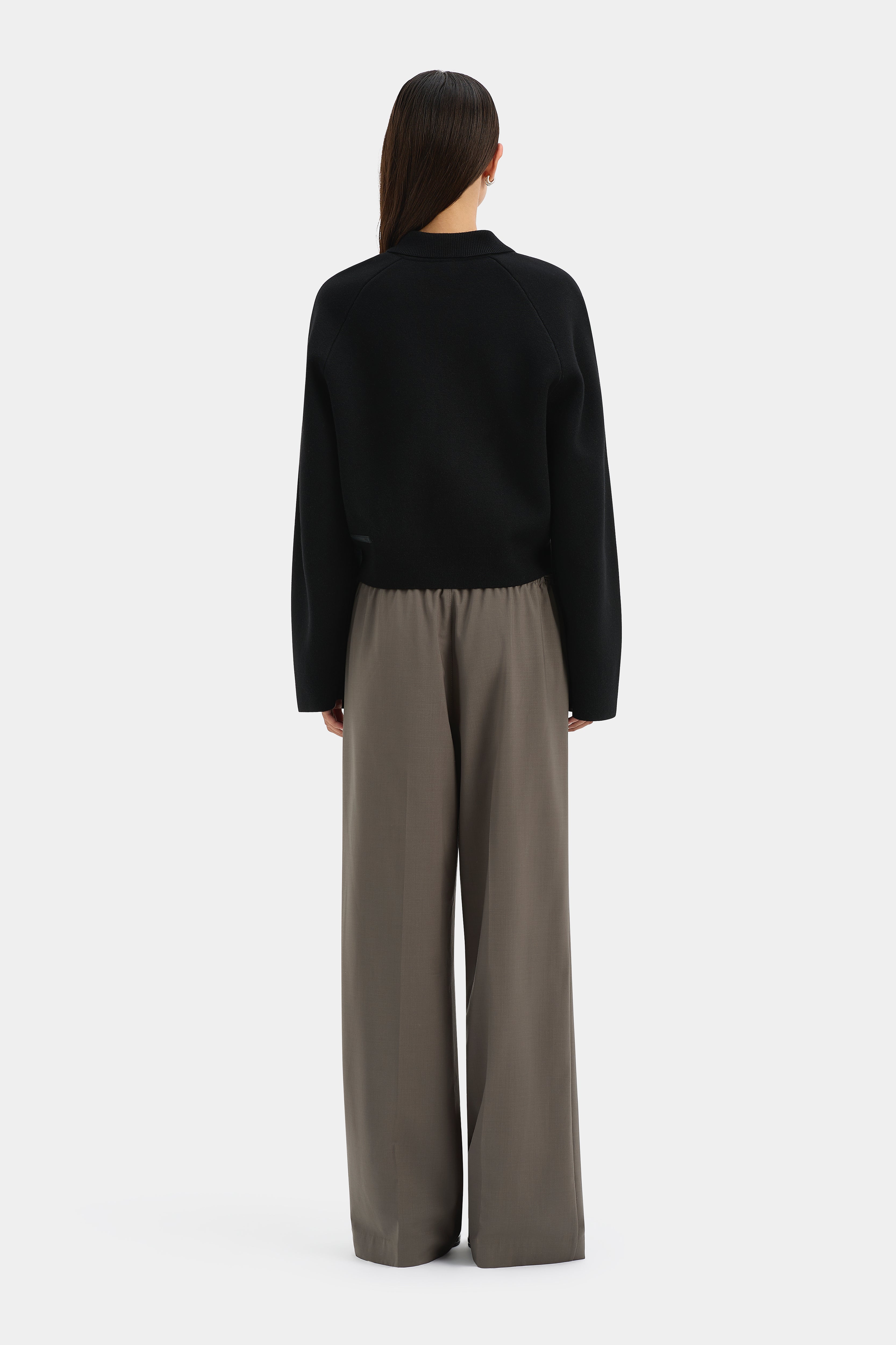 Playback Rib Neck Sweater