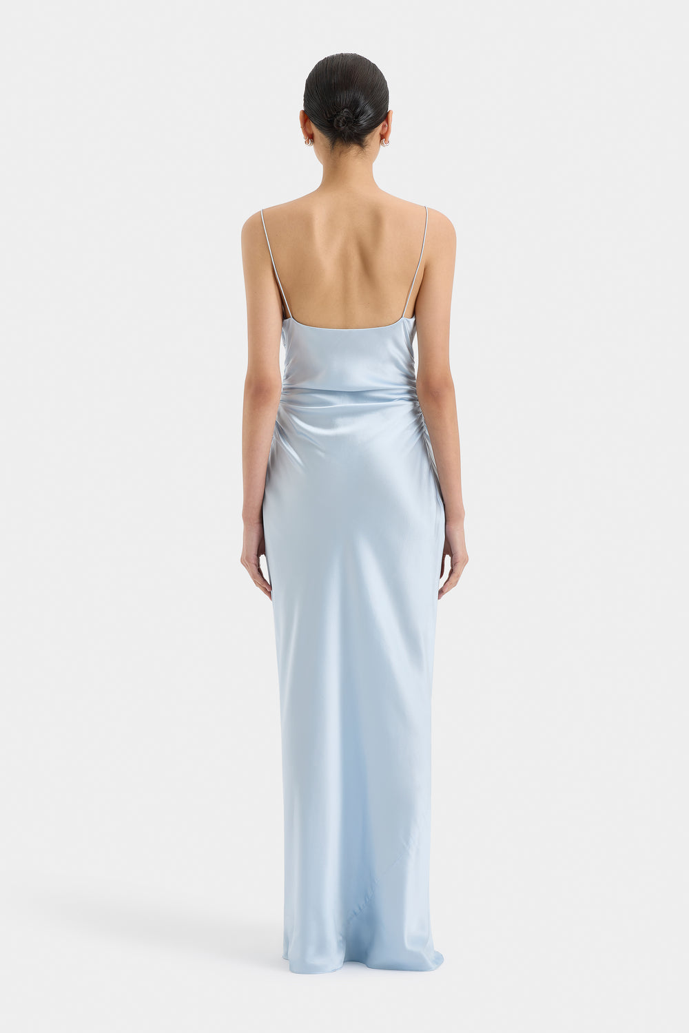 Lush Gathered Slip Dress