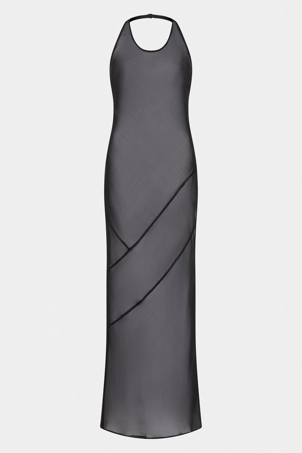 Strobe Halter Dress