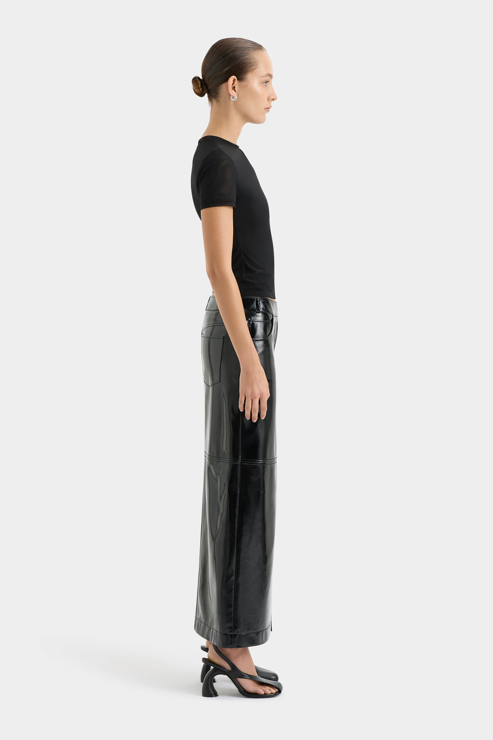 Midnight Belted Skirt