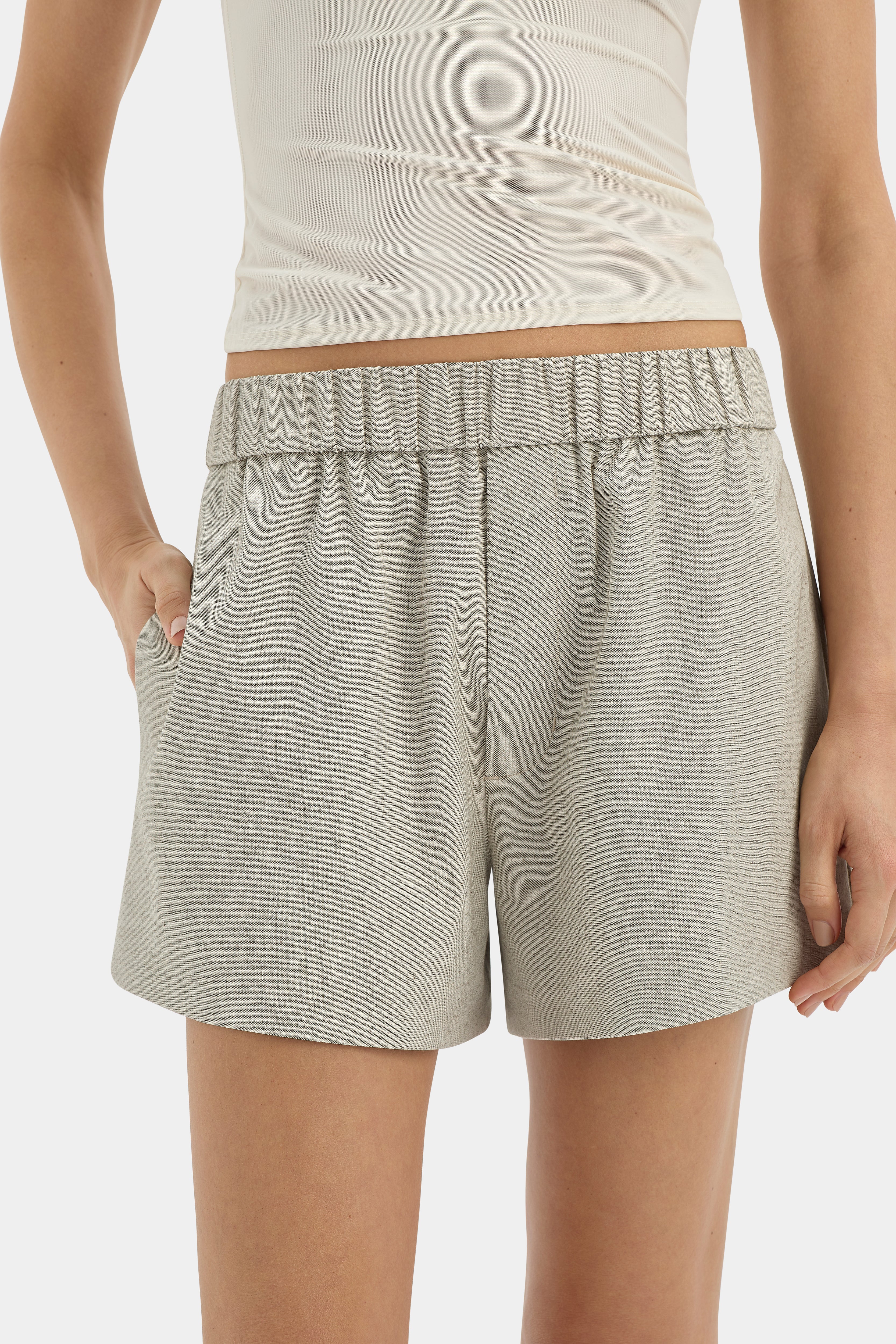 Leone Gathered Short