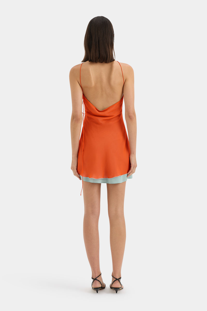 Danica Tie Mini Dress