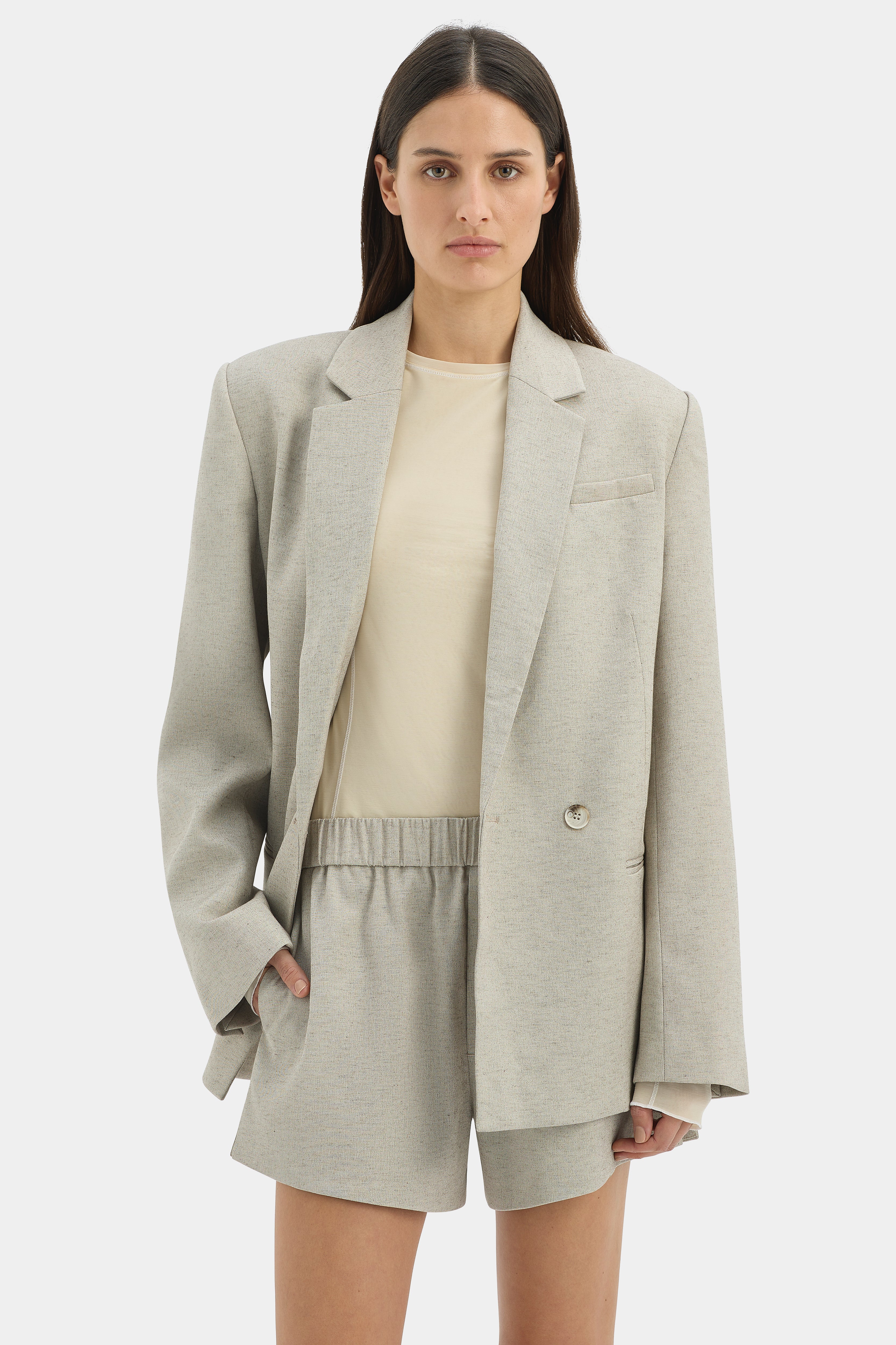 Leone Gathered Short