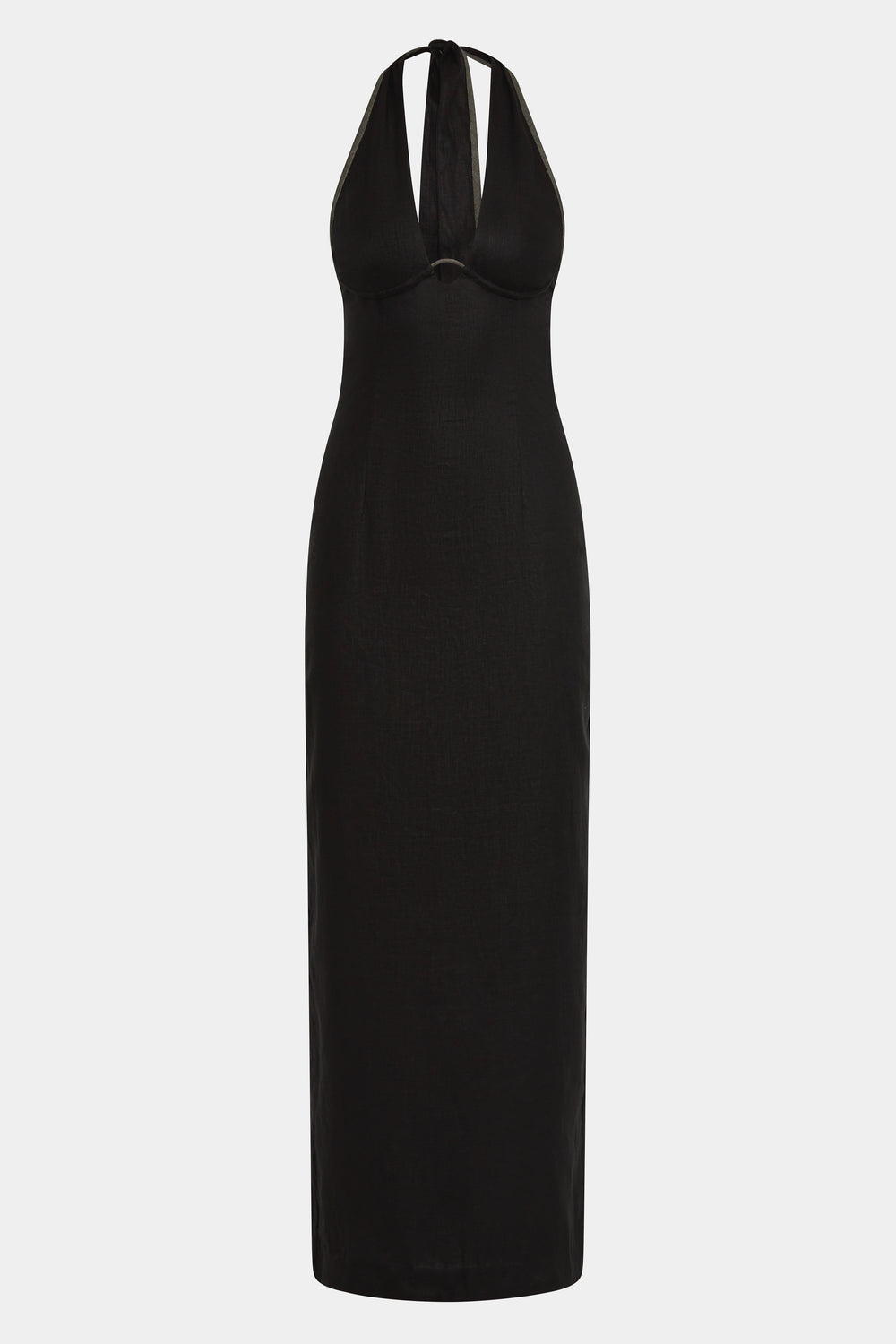 Violet Halter Midi Dress