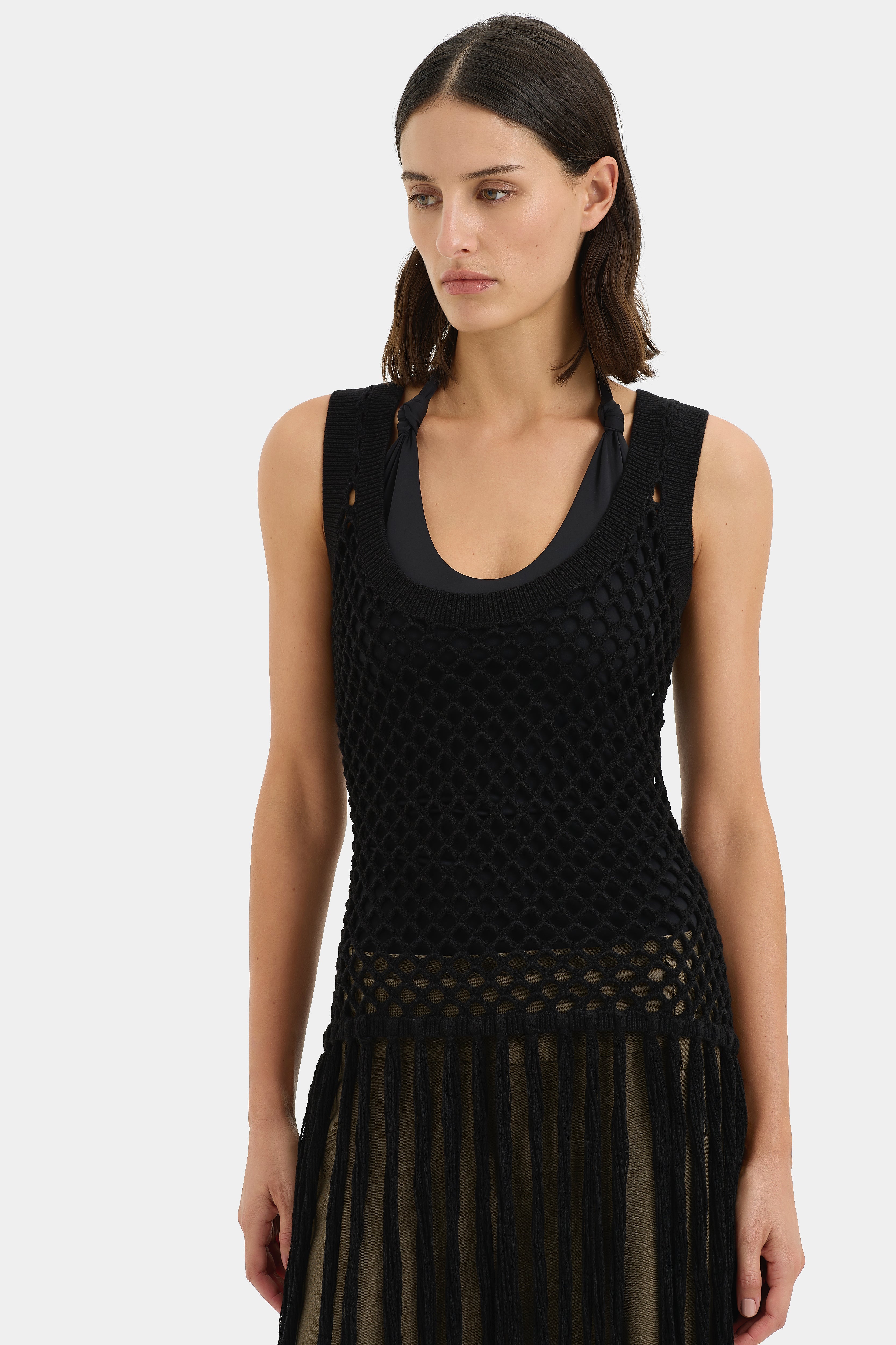 Illaria Fringe Top