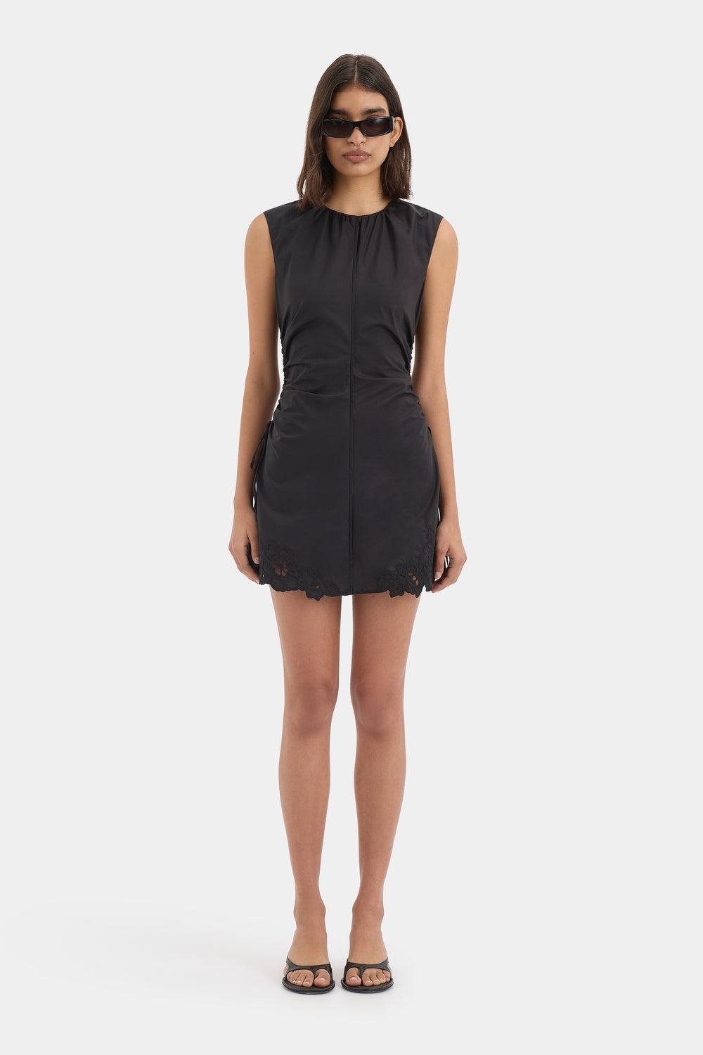 Klara Ruched Mini Dress